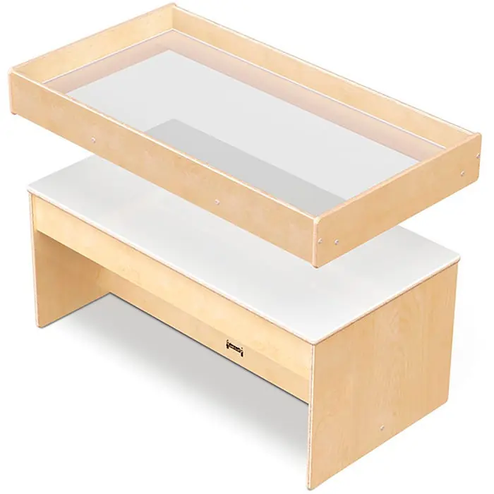 Secure Checkout Jonti-Craft See-Thru Sand and Light Cover, 44 x 24 x 5-1/2 Inches